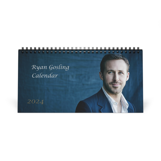 Discover 2024 Ryan Gosling Desk Calendar | 2024 Desk Calendar