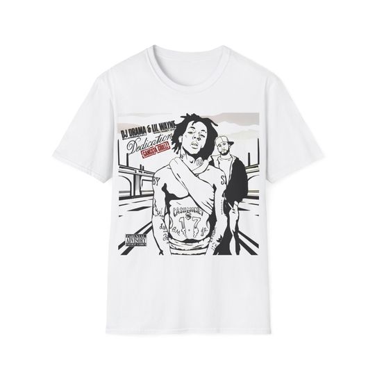 Discover Lil Wayne Dedication Gangsta Grillz 2005 Bootleg Tribute T-Shirt