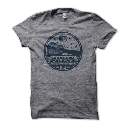 Discover John Prine - 2017 World Tour Shirt - Oh Boy Records