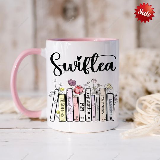 Discover Swiftea Mug for 1989 Era's Tour Fans