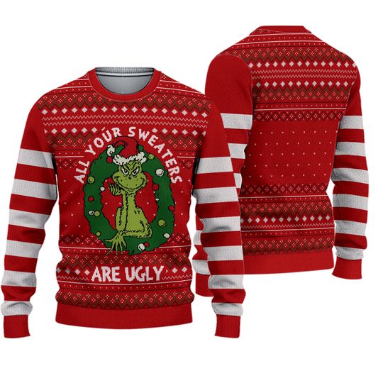 Discover All Your Sweaters Are Ugly Ugly Christmas Sweater