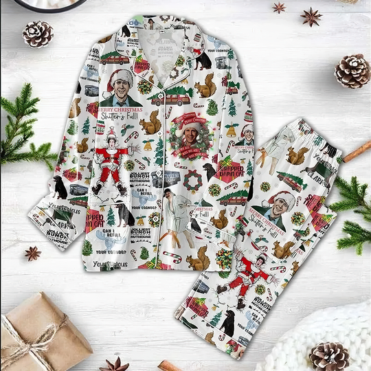 Discover Griswold Pajamas Set, National Lampoons Christmas Vacation Pajamas