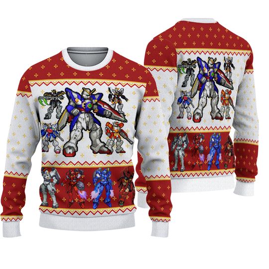 Discover Gundams Wing Sprites Ugly Christmas Sweater