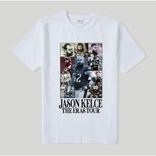 Discover Jason Kelce The Eras Shirt, Jason Kelce Shirt, Football Shirt
