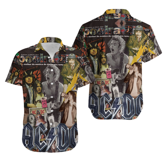 Discover Music Rock Band 3D All Over Print Hawaiian Shirt