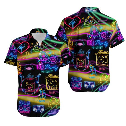 Discover Life Is Better With Dj Neon Hawaiian Shirt