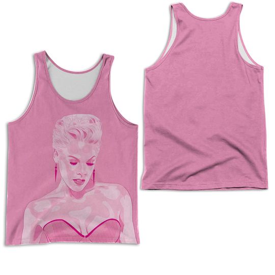 Discover Pink Singer Summer Carnival 2023 Tour 3D Tank Top