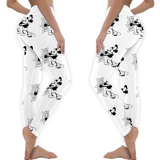 Discover Steamboat Willie Leggings