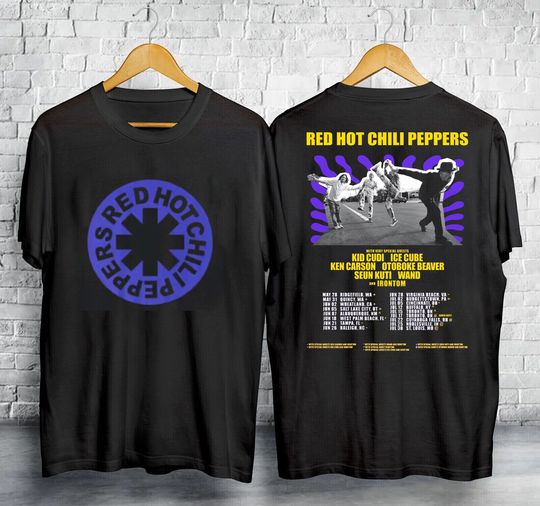 Discover Red Hot Chili Peppers Unlimited Love Tour 2024 Shirt