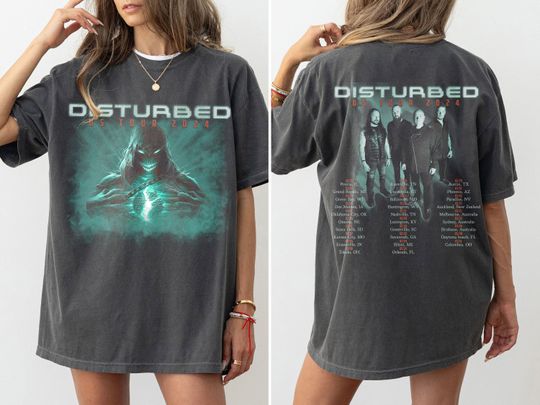 Discover Disturbed US Tour 2024 T-Shirt