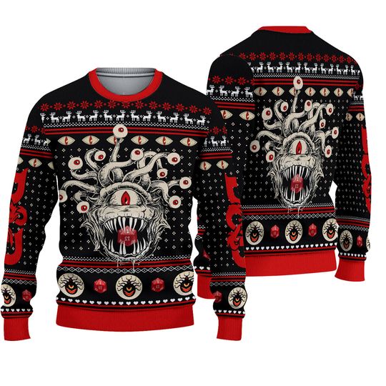 Discover DnD Classes Collection Christmas Ugly Sweater