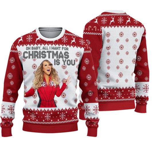 Discover Mariah Carey Ugly Christmas Sweater
