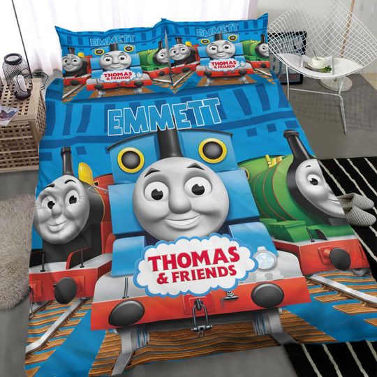 Discover Personalized Thomas The Train Bedding Set