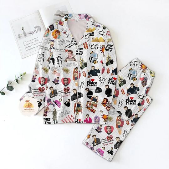 Discover Pedro Pascal Pajamas Set, Pedro Pascal Pajamas