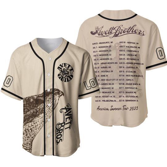 Discover Personalized The Avett Brothers Baseball Jersey Shirt