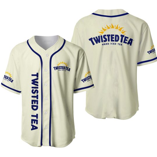 Discover Twisted Tea Unisex Baseball Jersey, Jersey Lover Beer Shirt