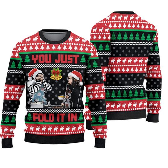 Discover You Just Fold It In Ugly Sweater, David Rose Ugly Sweater