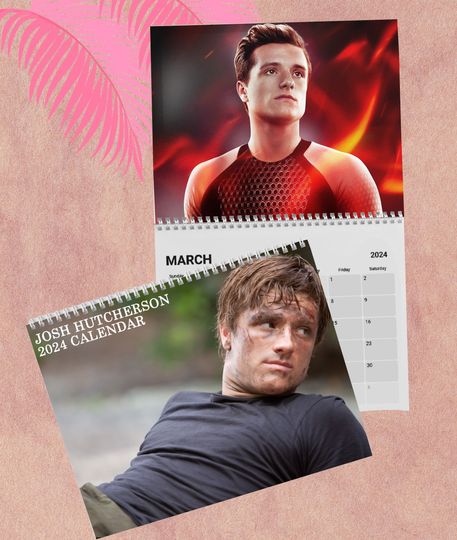 Discover Josh Hutcherson Calendar 2024, Best Gift For Josh Hutcherson Fan