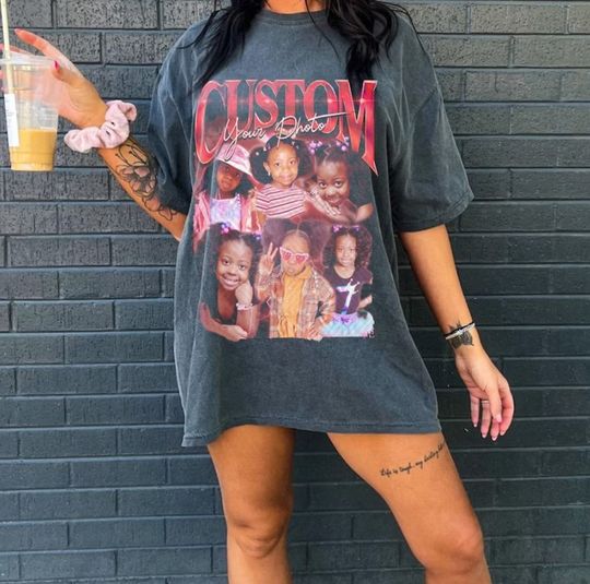 Discover Vintage Custom Rap T-Shirt - Unique and Fun Design