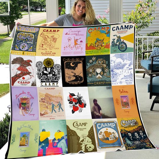 Discover CAAMP Album Fleece Blanket