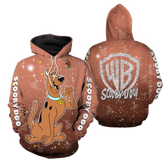 Discover Love Scooby Doo Dog 3D HOODIE Christmas Gift