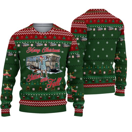 Discover Merry Christmas Shitters Full Ugly Sweater