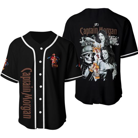 Discover Captain Morgan Baseball Jersey, Captain Morgan Shirt