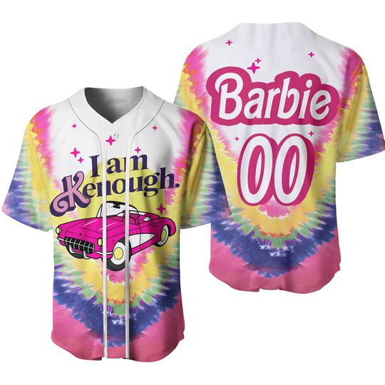 Discover Personalized Barbie I Am Kenough Baseball Jersey
