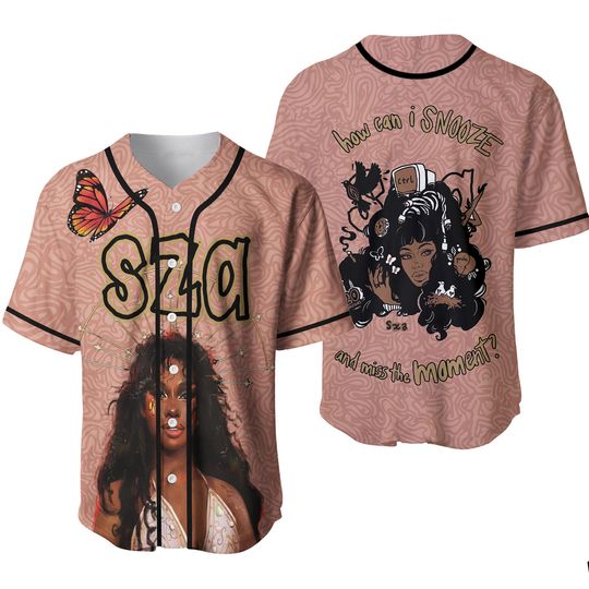 Discover Customized Sza Ctrl Album Baseball Jersey
