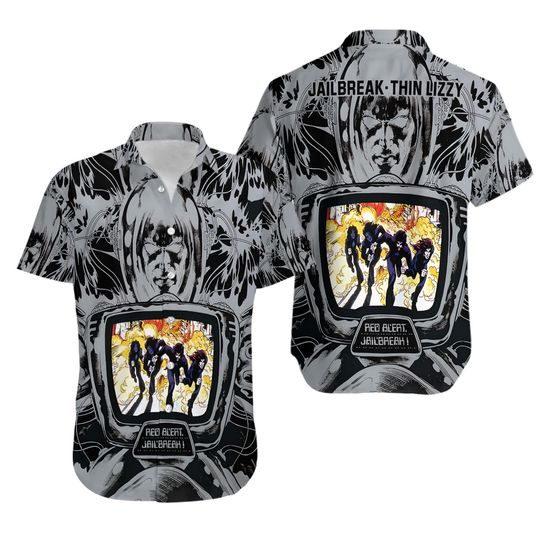 Discover Thin Lizzy Vintage Hawaiian Shirt