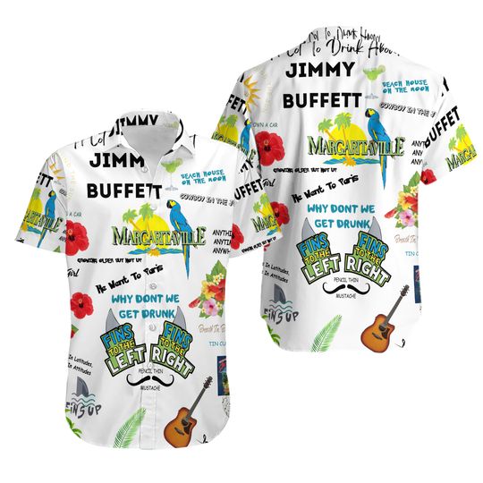 Discover Jimmy Buffett Hawaiian Shirt, Sail On Jimmy Buffett Fan Gift, Parrothead Island