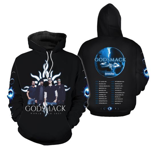 Discover Godsmack Music Band Tour 3D Hoodie
