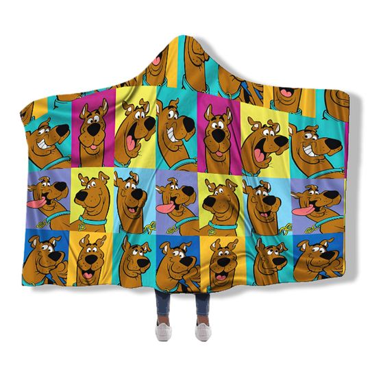 Discover We Are Never Too Old For Scooby Doo Hooded Blanket