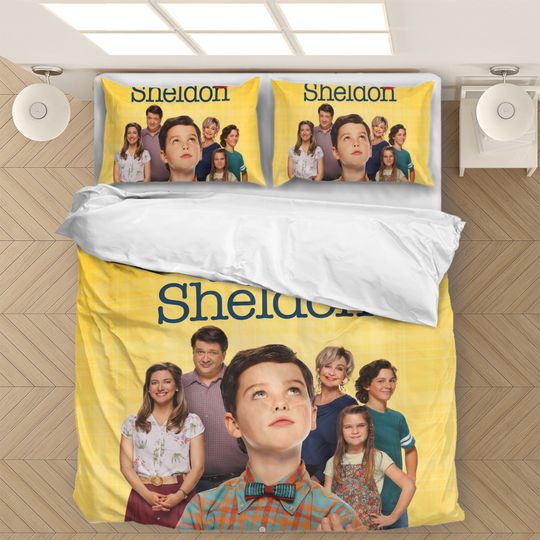 Discover Young Sheldon Bedding Set