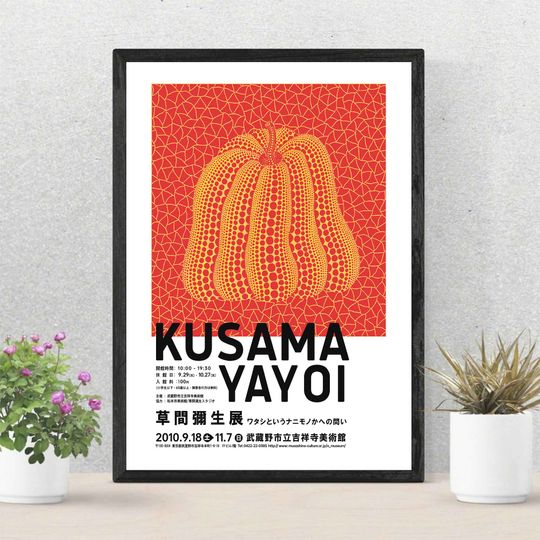 Discover Yayoi Kusama Poster