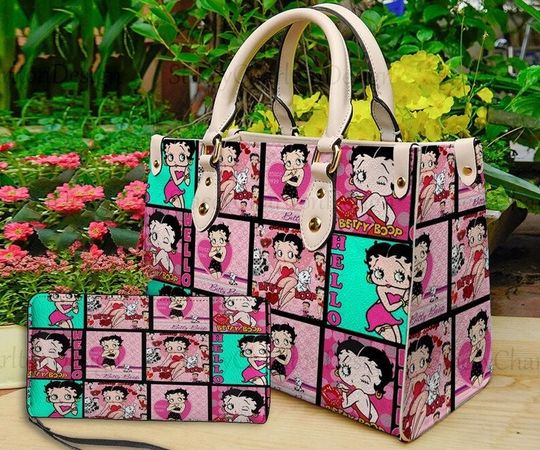 Discover Betty Boop Leather Handbag, Betty Boop Handbag, Travel handbag
