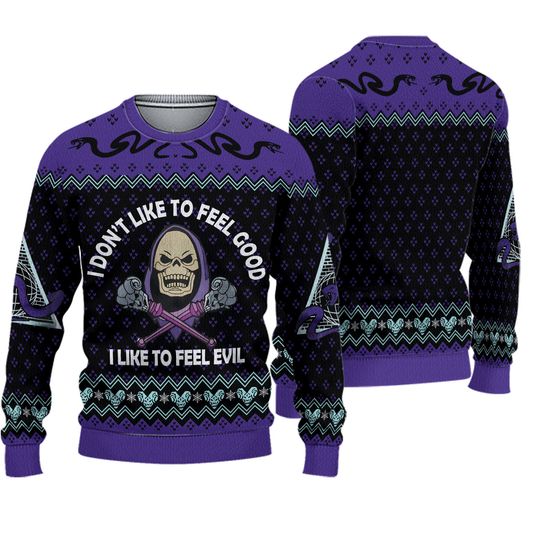 Discover Skeletor He Man I Like To Fee Ugly Christmas Sweater