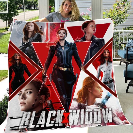 Discover Natasha Romanoff Black Widow Fleece Blanket