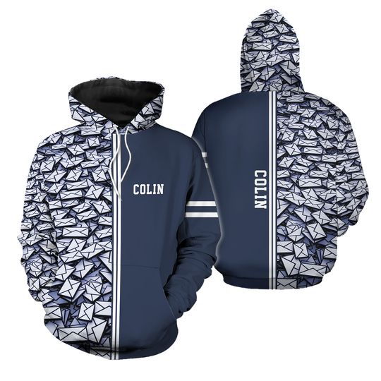 Discover Personalized Postal Service 3D Printed Hoodie