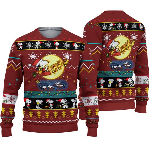 Discover Snoopy Christmas 3D Ugly Sweater, Charlie Brown Shirt