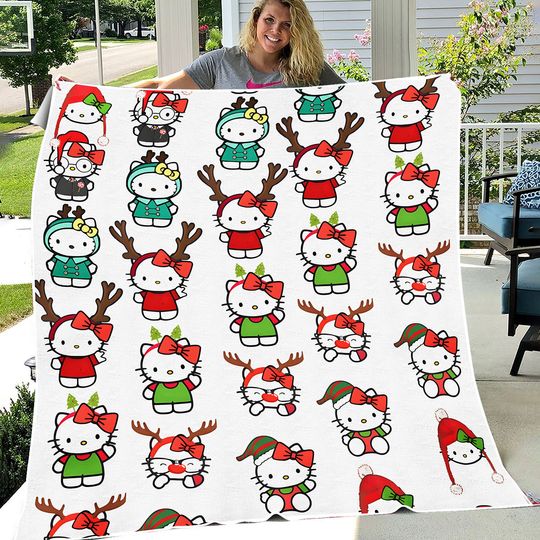 Discover Christmas Plush velvetee Blanket