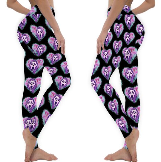 Discover Kawaii Ghostface Leggings