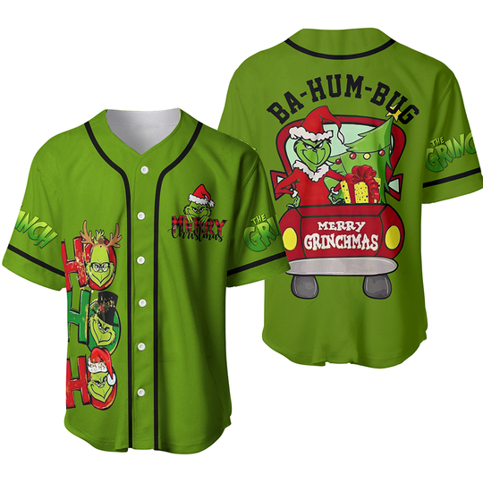 Discover The funny character Hohoho Baseball Jersey
