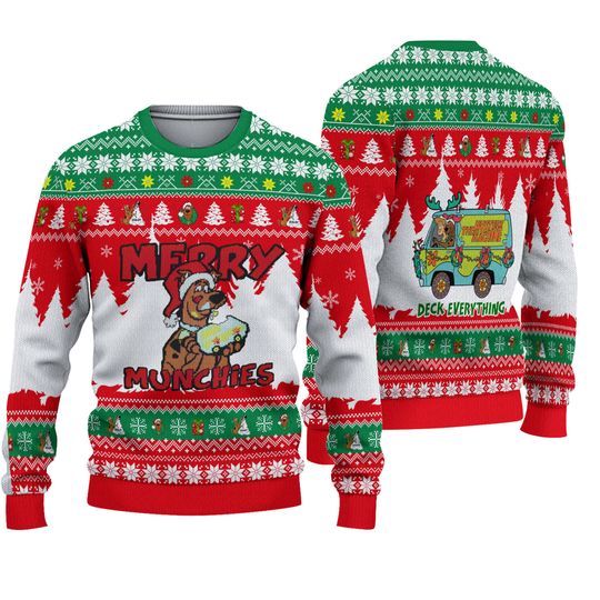 Discover Scooby Doo Christmas Ugly Sweatshirt