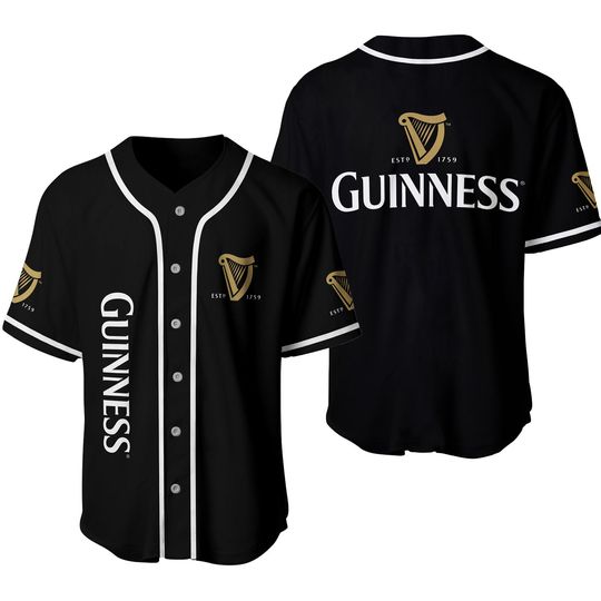 Discover Guinness Beer Baseball Jersey Beer Lovers Shirt