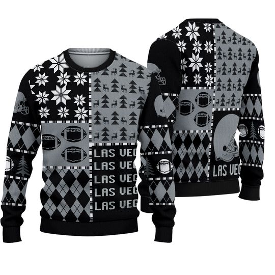 Discover Las Vegas Football American 3D Sweater