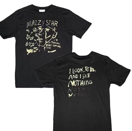 Discover Vintage Mazzy Star Shirt, Mazzy Star So Tonight That I Might See T-shirt
