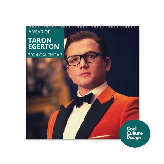 Discover Taron Egerton Calendar Vol.1 - 2024 Calendar, Wall Calendar 2024
