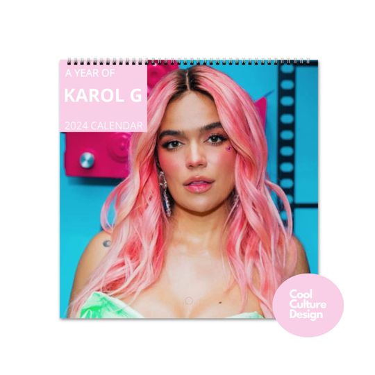 Discover Karol G Calendar Vol.1 - 2024 Calendar, Wall Calendar 2024