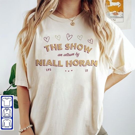 Discover Niall Horan The Show Album T-Shirt, The Show Album Track List Shirt
